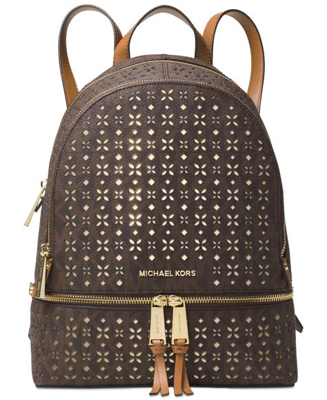 michael kors signature backpack|Michael Kors Backpack on sale.